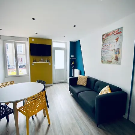 شقة Au Bords Des Embruns 4 Personnes غراند كامب-مايسي